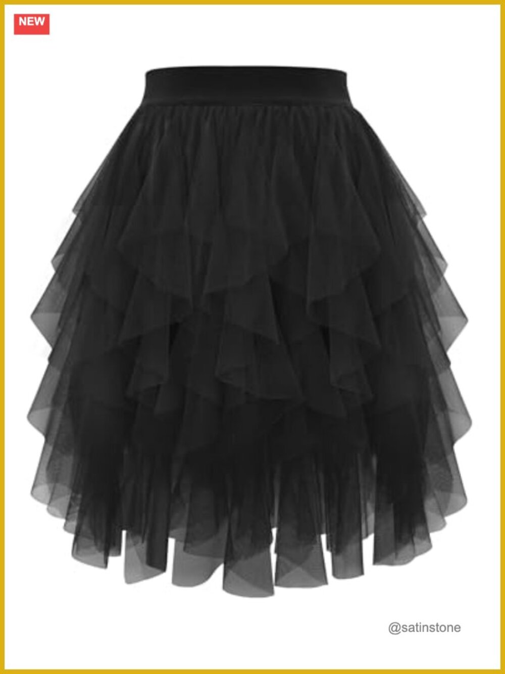 Tulle Skirts for Women Short A-Line Skirt Tutu Party Dance Skirt